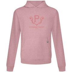 Pittsburgh Pirates Levelwear Bridal Rose Relay Pullover Hoodie - Pink - MLB Sale