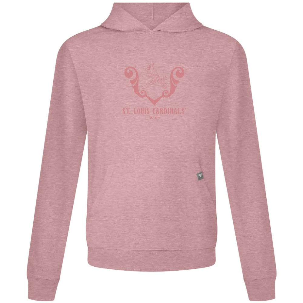 St. Louis Cardinals Levelwear Bridal Rose Relay Pullover Hoodie - Pink - MLB on Sale