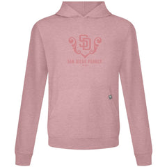 San Diego Padres Levelwear Bridal Rose Relay Pullover Hoodie - Pink - MLB Lifestyle
