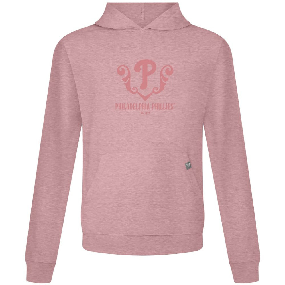 Philadelphia Phillies Levelwear Bridal Rose Relay Pullover Hoodie - Pink - MLB on Sale