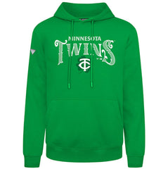 Minnesota Twins Levelwear St. Patrick's Day Podium Hoodie - Green - MLB Discount