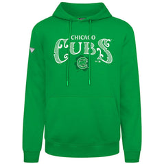 Chicago Cubs Levelwear St. Patrick's Day Podium Hoodie - Green - MLB Sale