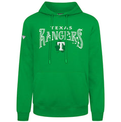Texas Rangers Levelwear St. Patrick's Day Podium Hoodie - Green - MLB Sale