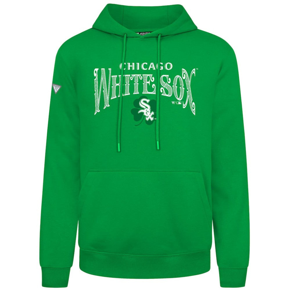 Chicago White Sox Levelwear St. Patrick's Day Podium Hoodie - Green - MLB Sale