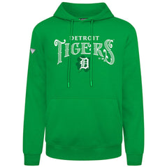 Detroit Tigers Levelwear St. Patrick's Day Podium Hoodie - Green - MLB Sale