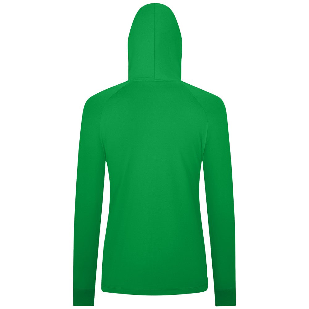 Cincinnati Reds Levelwear Women's St. Patrick's Day Slender Raglan Hoodie - Green - MLB Discount