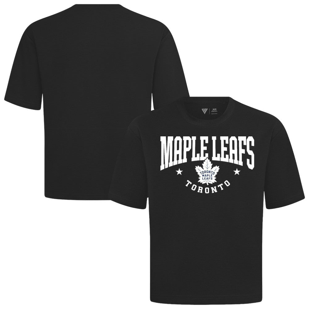 Toronto Maple Leafs Levelwear Luxe Signature Knit T-Shirt - Black - NHL 203844143