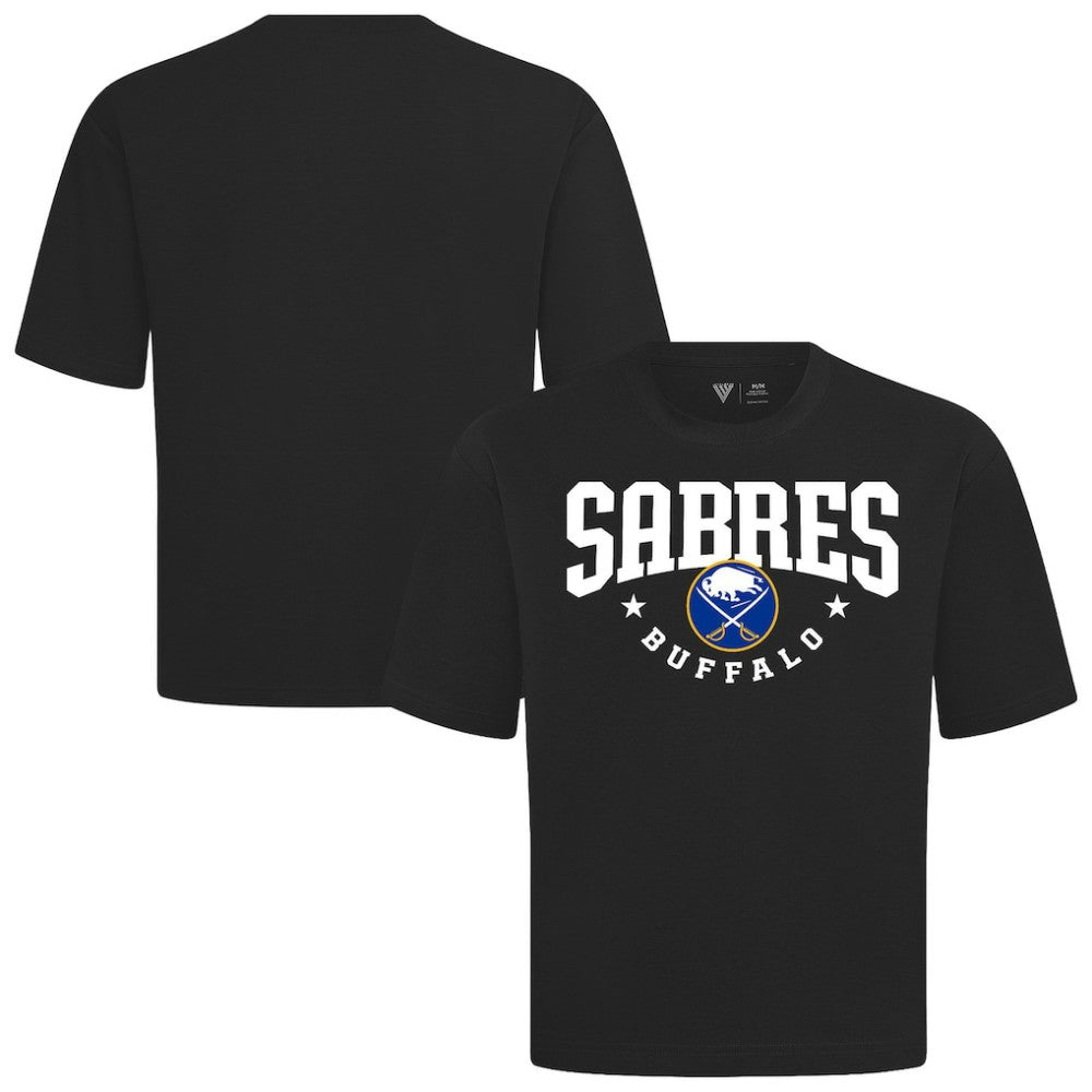 Buffalo Sabres Levelwear Luxe Signature Knit T-Shirt - Black - NHL 203844153