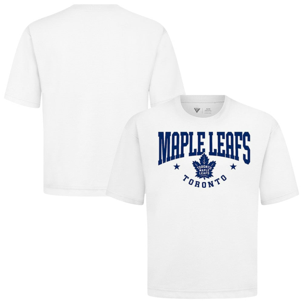 Toronto Maple Leafs Levelwear Luxe Signature Knit T-Shirt - White - NHL 203844155