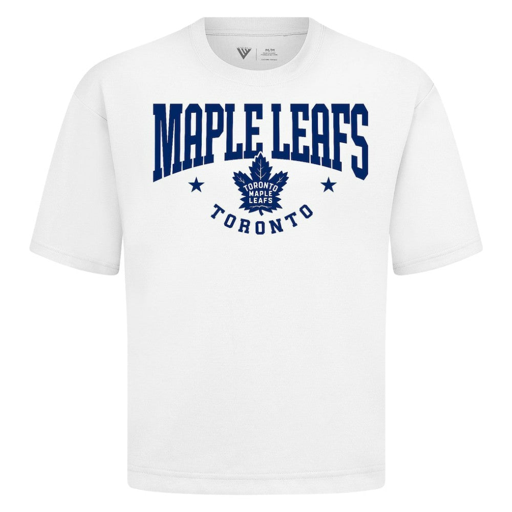 Toronto Maple Leafs Levelwear Luxe Signature Knit T-Shirt - White - NHL 203844155