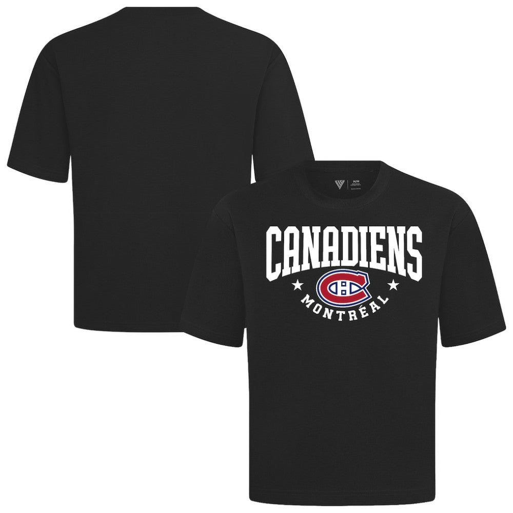 Montreal Canadiens Levelwear Luxe Signature Knit T-Shirt - Black - NHL 203844159