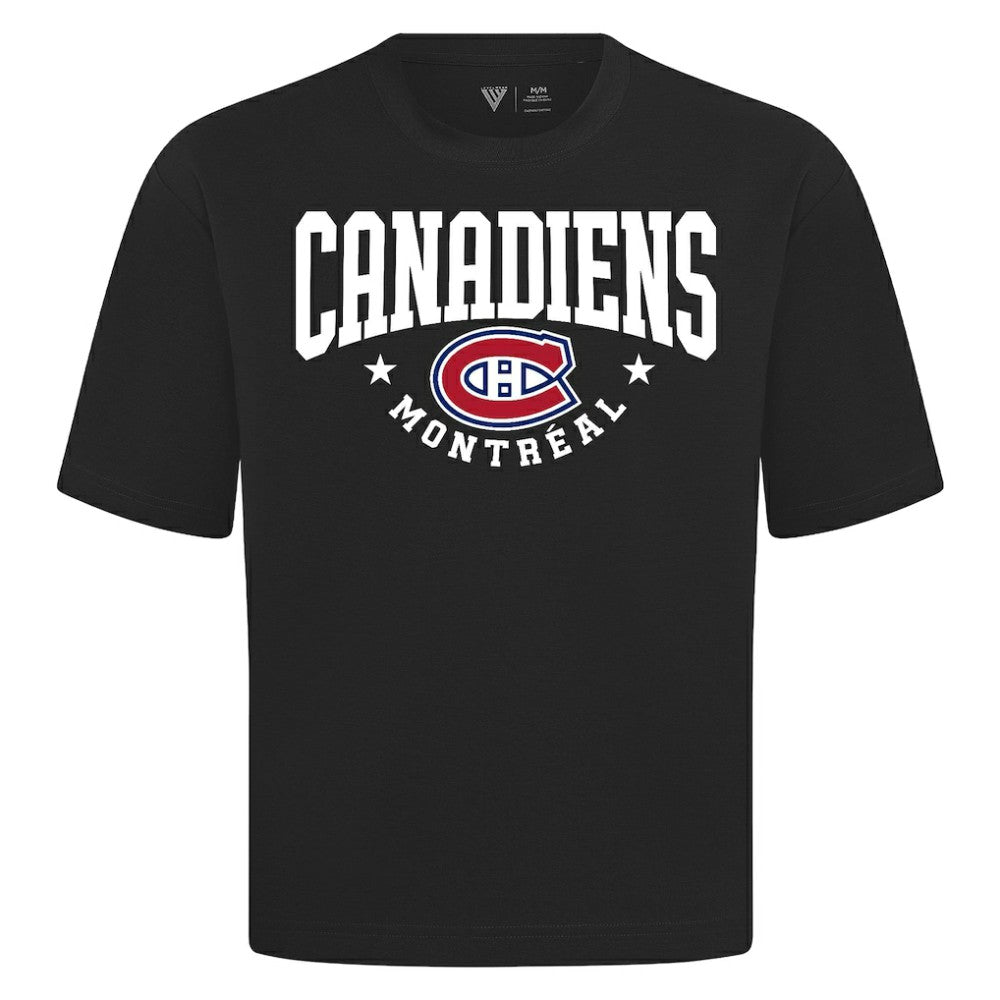 Montreal Canadiens Levelwear Luxe Signature Knit T-Shirt - Black - NHL 203844159
