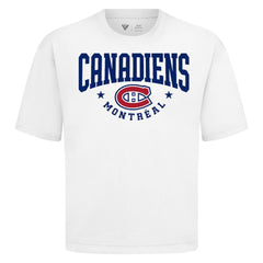 Montreal Canadiens Levelwear Luxe Signature Knit T-Shirt - White - NHL 203844160