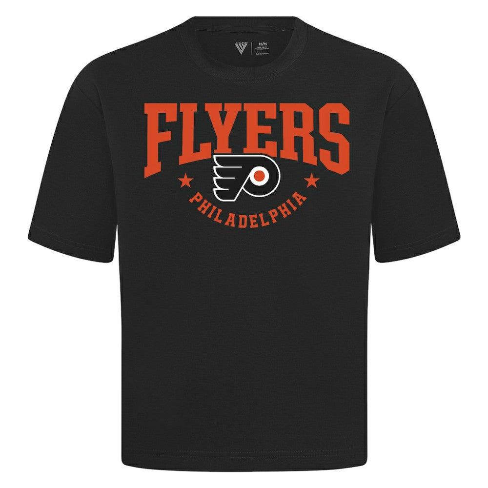 Philadelphia Flyers Levelwear Luxe Signature Knit T-Shirt - Black - NHL 203844177