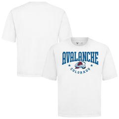 Colorado Avalanche Levelwear Luxe Signature Knit T-Shirt - White - NHL 203844180