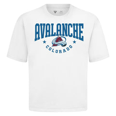 Colorado Avalanche Levelwear Luxe Signature Knit T-Shirt - White - NHL 203844180