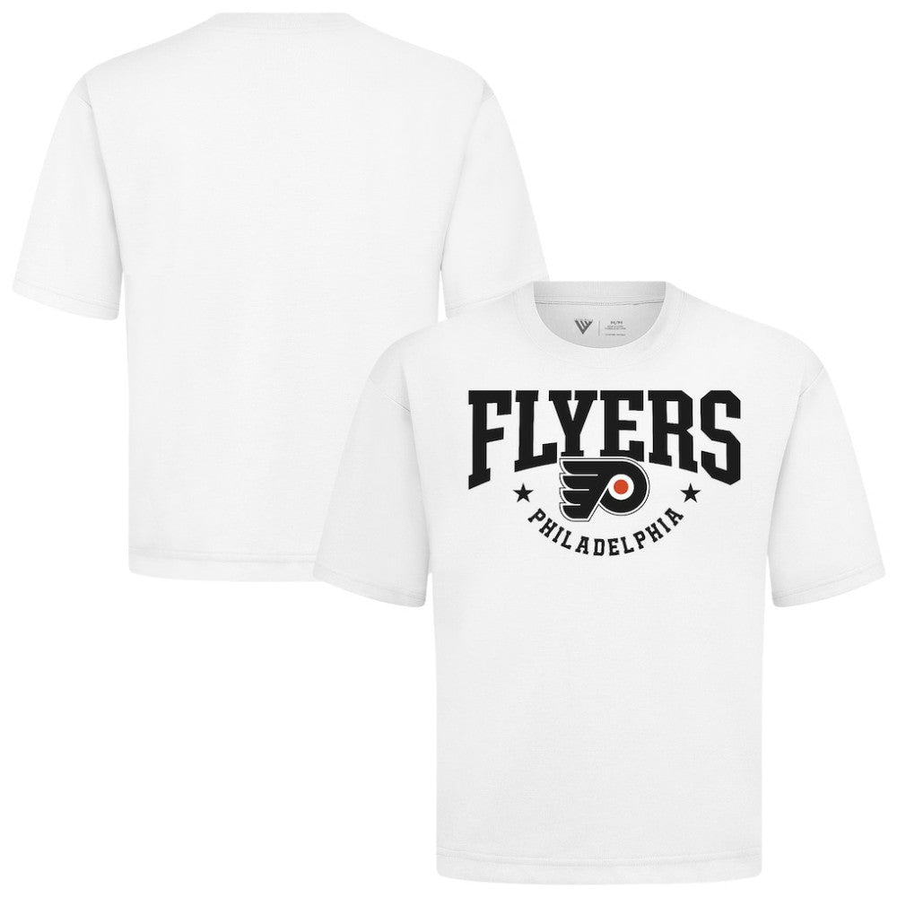 Philadelphia Flyers Levelwear Luxe Signature Knit T-Shirt - White - NHL 203844181