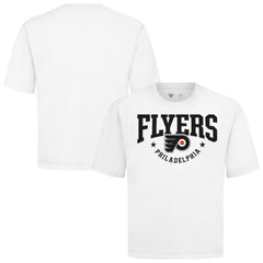 Philadelphia Flyers Levelwear Luxe Signature Knit T-Shirt - White - NHL 203844181