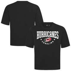 Carolina Hurricanes Levelwear Luxe Signature Knit T-Shirt - Black - NHL 203844183