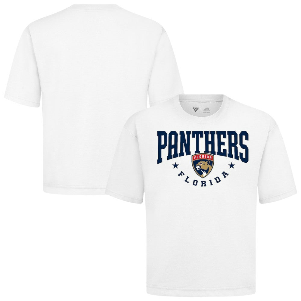 Florida Panthers Levelwear Luxe Signature Knit T-Shirt - White - NHL 203844188