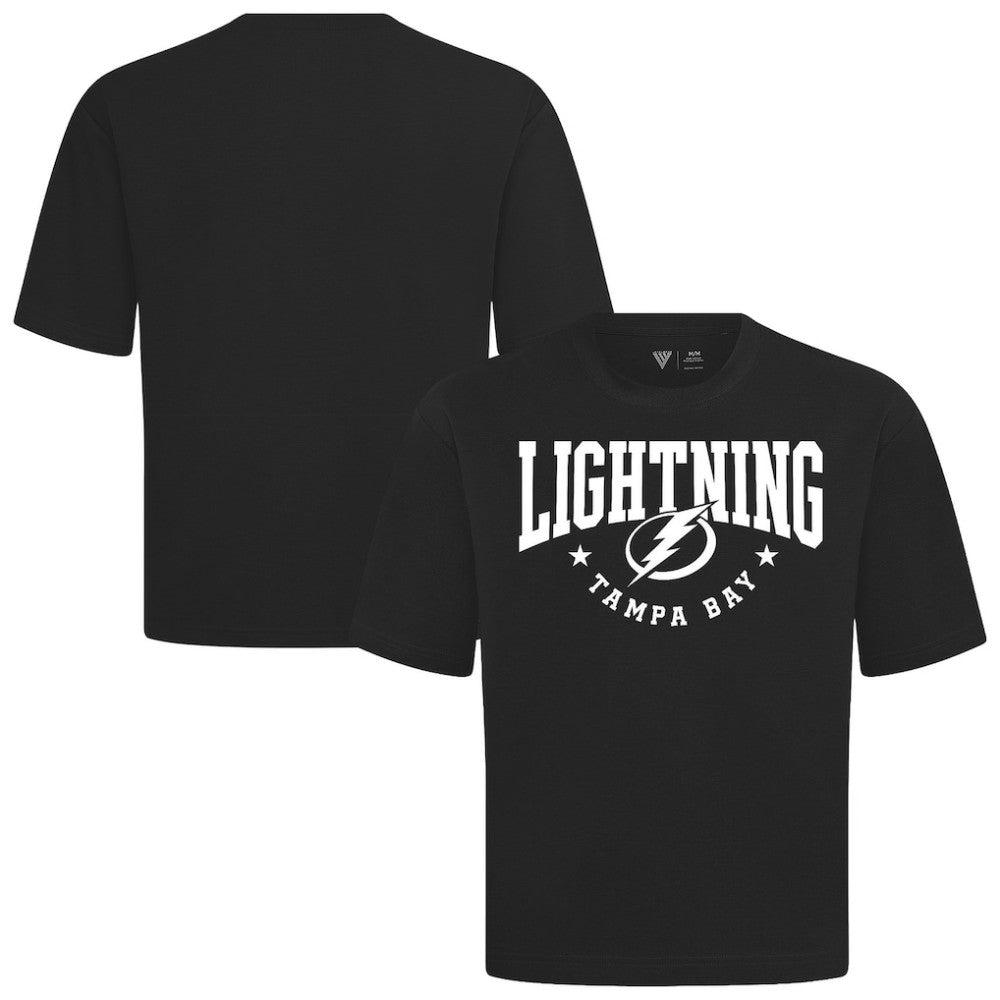 Tampa Bay Lightning Levelwear Luxe Signature Knit T-Shirt - Black - NHL 203844190