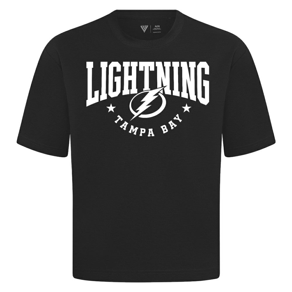 Tampa Bay Lightning Levelwear Luxe Signature Knit T-Shirt - Black - NHL 203844190
