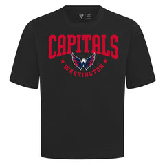 Washington Capitals Levelwear Luxe Signature Knit T-Shirt - Black - NHL 203844191