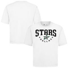 Dallas Stars Levelwear Luxe Signature Knit T-Shirt - White - NHL 203844192