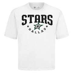 Dallas Stars Levelwear Luxe Signature Knit T-Shirt - White - NHL 203844192
