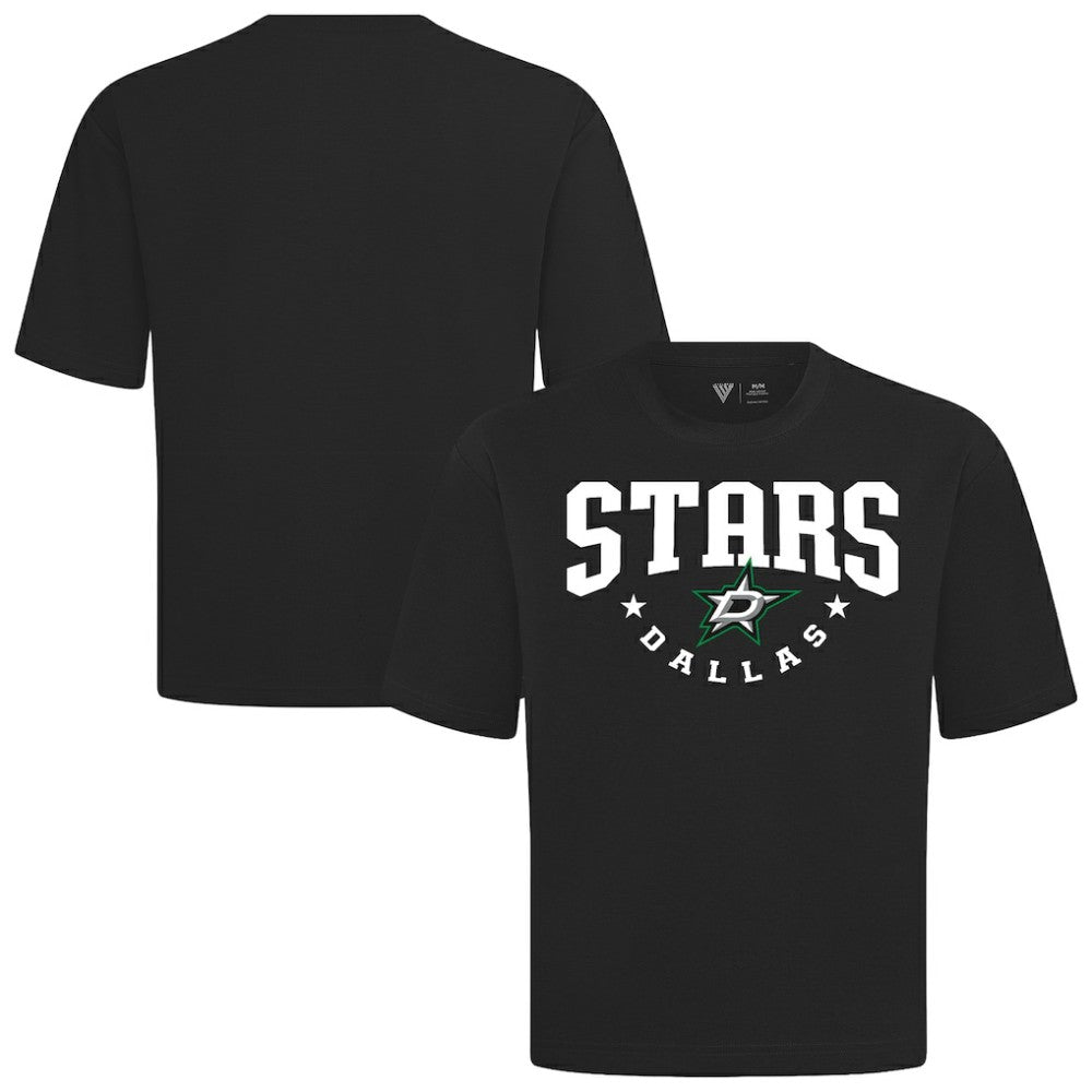 Dallas Stars Levelwear Luxe Signature Knit T-Shirt - Black - NHL 203844193