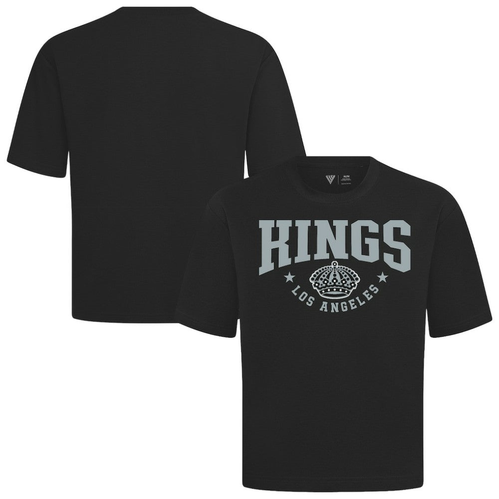 Los Angeles Kings Levelwear Luxe Signature Knit T-Shirt - Black - NHL 203844194