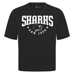 San Jose Sharks Levelwear Luxe Signature Knit T-Shirt - Black - NHL 203844196