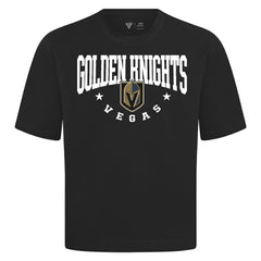 Vegas Golden Knights Levelwear Luxe Signature Knit T-Shirt - Black - NHL 203844199