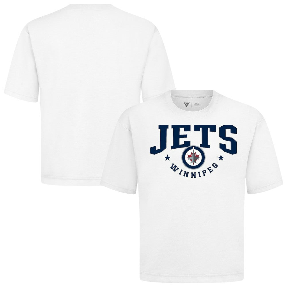 Winnipeg Jets Levelwear Luxe Signature Knit T-Shirt - White - NHL 203844200
