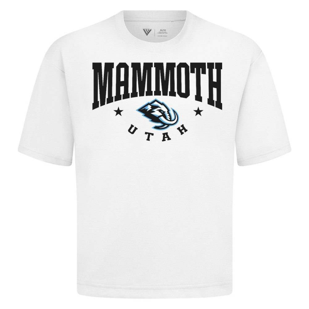 Utah Mammoth Levelwear Luxe Signature Knit T-Shirt - White - NHL 203844202