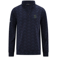 Seattle Kraken Levelwear Chameleon Quarter-Zip Sweatshirt - Navy - NHL 203844207