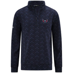 Washington Capitals Levelwear Chameleon Quarter-Zip Sweatshirt - Navy - NHL 203844211