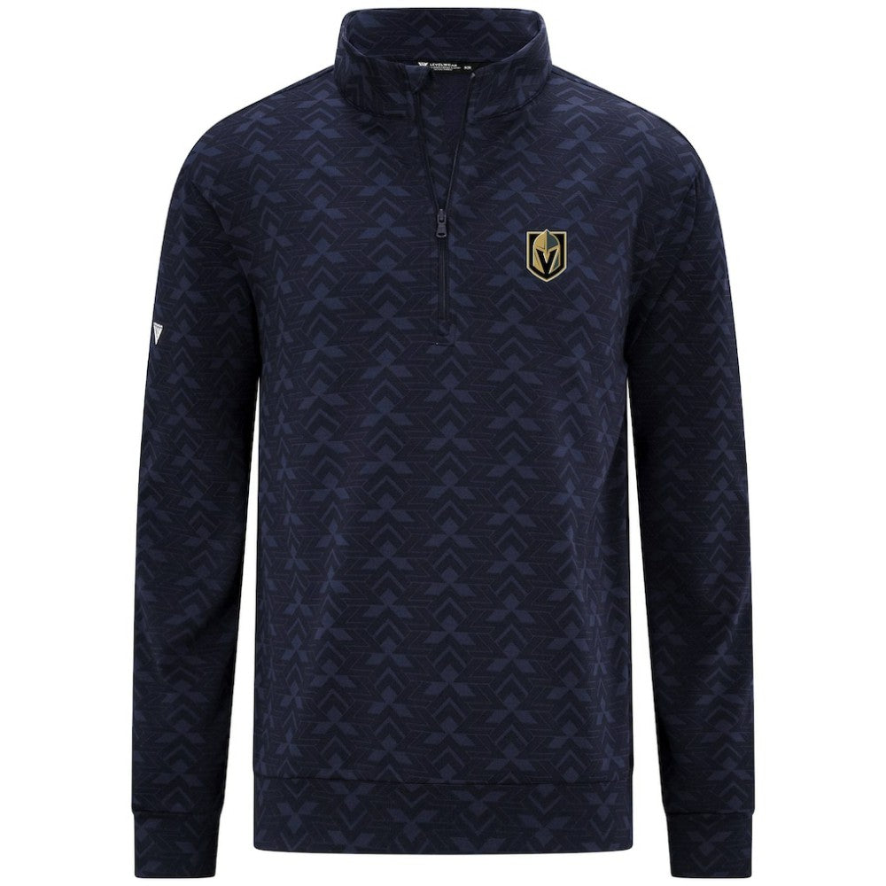 Vegas Golden Knights Levelwear Chameleon Quarter-Zip Sweatshirt - Navy - NHL 203844215
