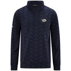 Nashville Predators Levelwear Chameleon Quarter-Zip Sweatshirt - Navy - NHL 203844217