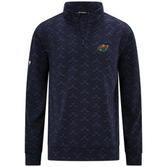 Minnesota Wild Levelwear Chameleon Quarter-Zip Sweatshirt - Navy - NHL 203844222