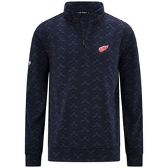 Detroit Red Wings Levelwear Chameleon Quarter-Zip Sweatshirt - Navy - NHL 203844229