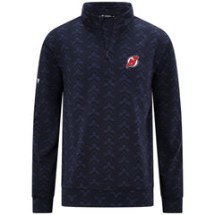 New Jersey Devils Levelwear Chameleon Quarter-Zip Sweatshirt - Navy - NHL 203844232