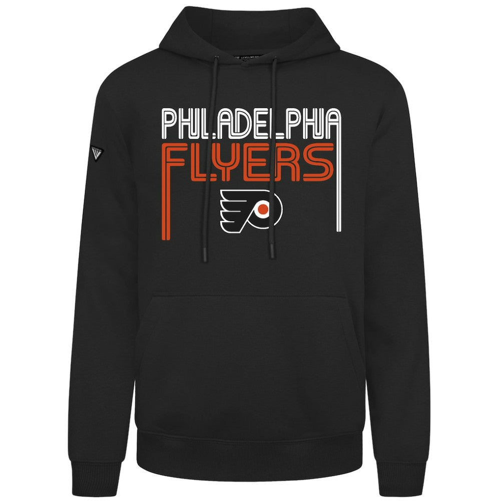 Philadelphia Flyers Levelwear Podium Lanes Hoodie - Black - NHL 203844263