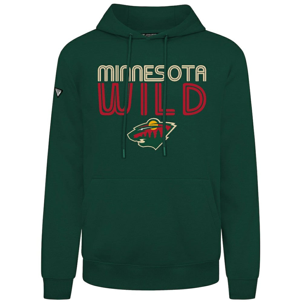 Minnesota Wild Levelwear Podium Lanes Hoodie - Green - NHL 203844265