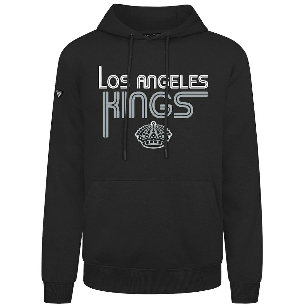 Los Angeles Kings Levelwear Podium Lanes Hoodie - Black - NHL 203844271