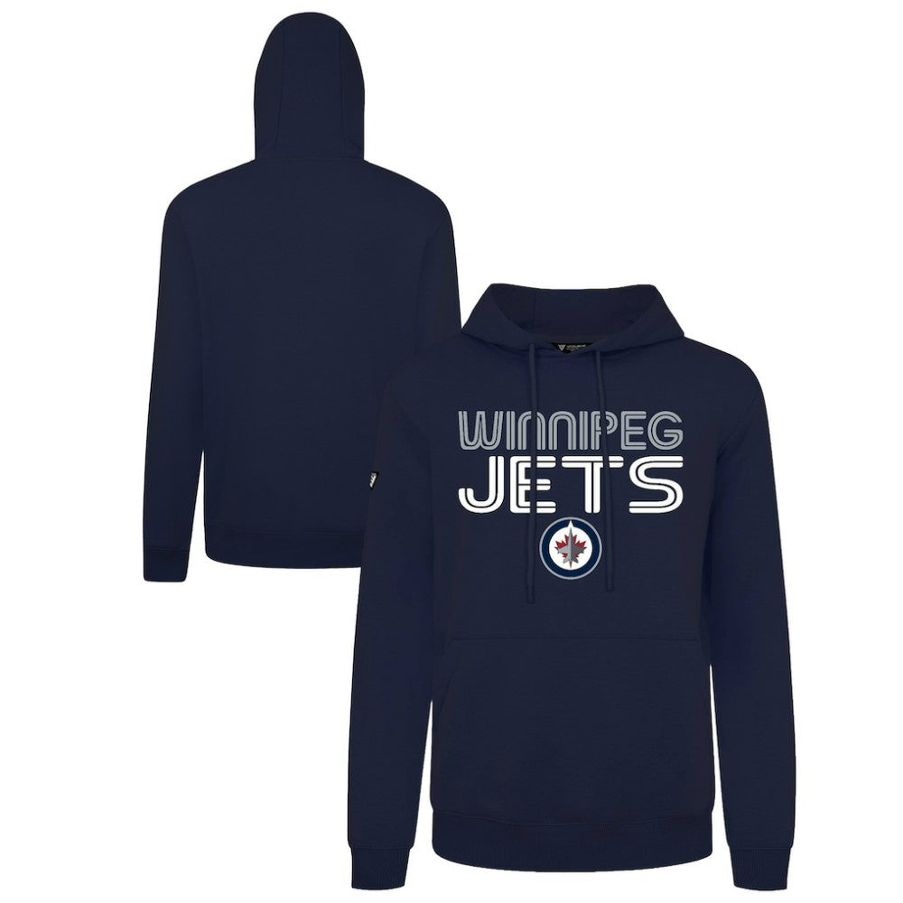 Winnipeg Jets Levelwear Podium Lanes Hoodie - Navy - NHL 203844273