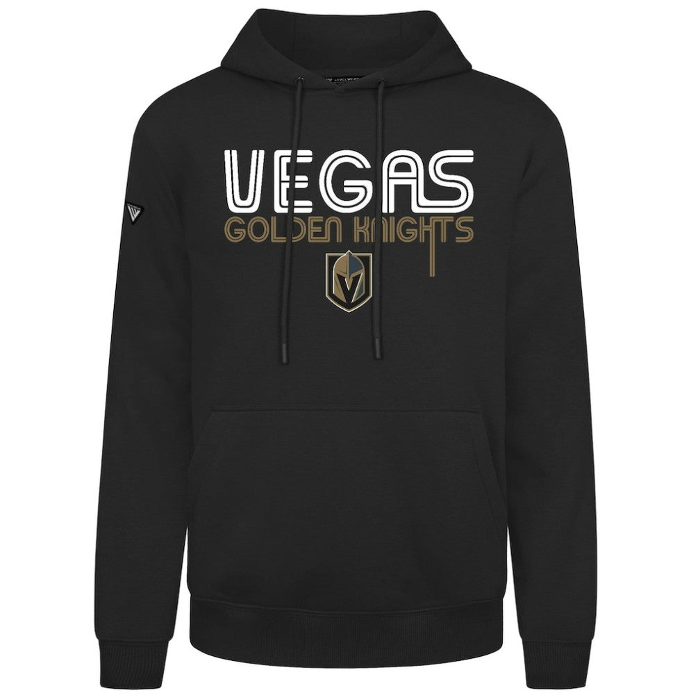 Vegas Golden Knights Levelwear Podium Lanes Hoodie - Black - NHL 203844274