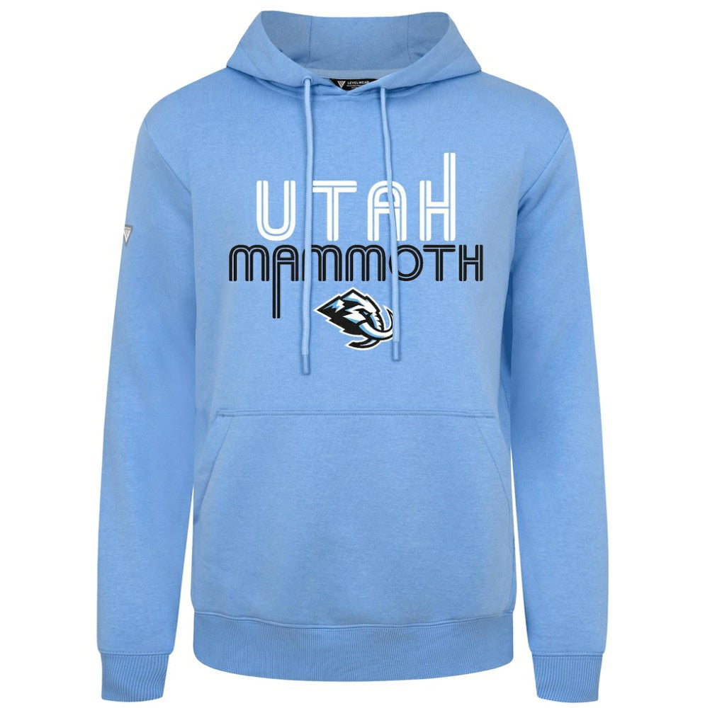 Utah Mammoth Levelwear Podium Lanes Hoodie - Light Blue - NHL 203844275