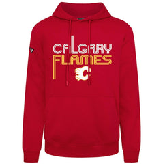Calgary Flames Levelwear Podium Lanes Hoodie - Red - NHL 203844277
