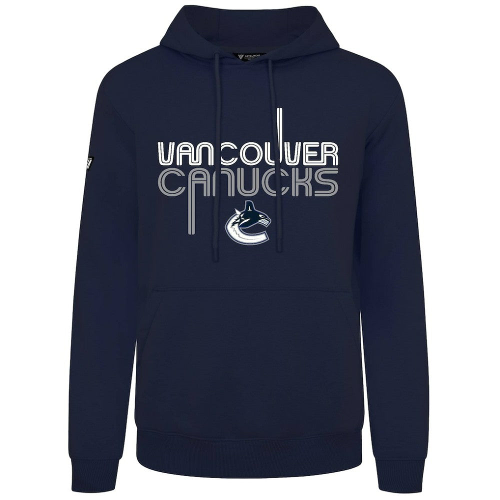 Vancouver Canucks Levelwear Podium Lanes Hoodie - Navy - NHL 203844279